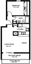 One Bedroom B