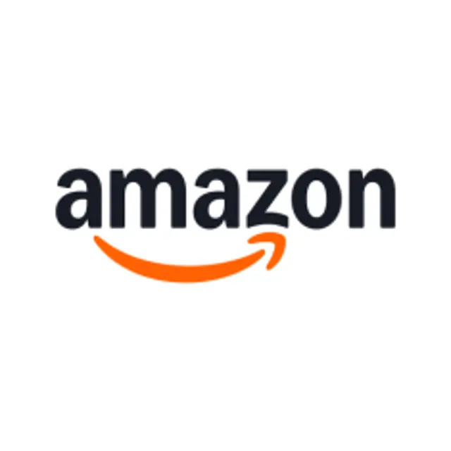 Amazon Amazon logo featuring the word 'amazon' in dark text with an orange arrow underneath.
