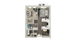 A2 - 1 Bed | 1 Bath -  Signature