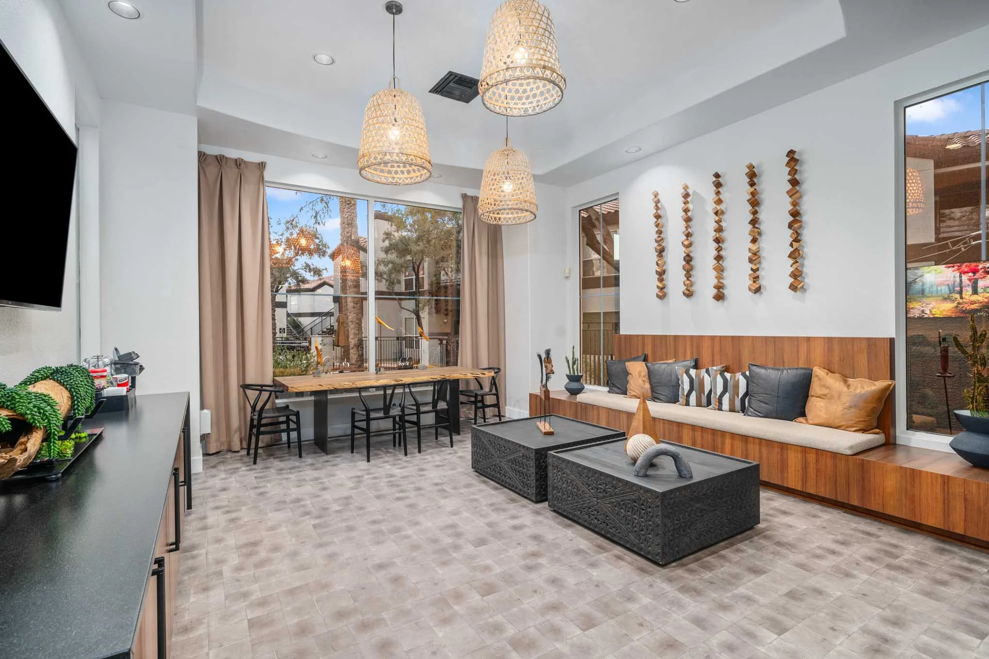 Bear Canyon Apartments Living room, Interior design, Modern decor