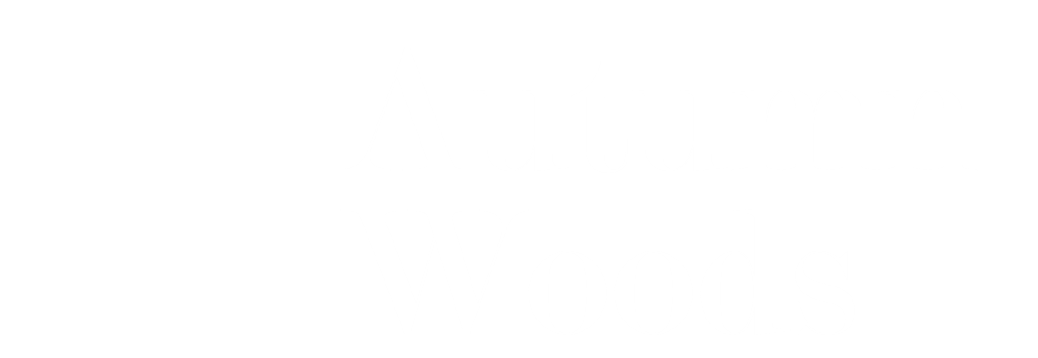 Logo of Autumn Woods featuring a stylized tree graphic next to the text 'Autumn Woods'.