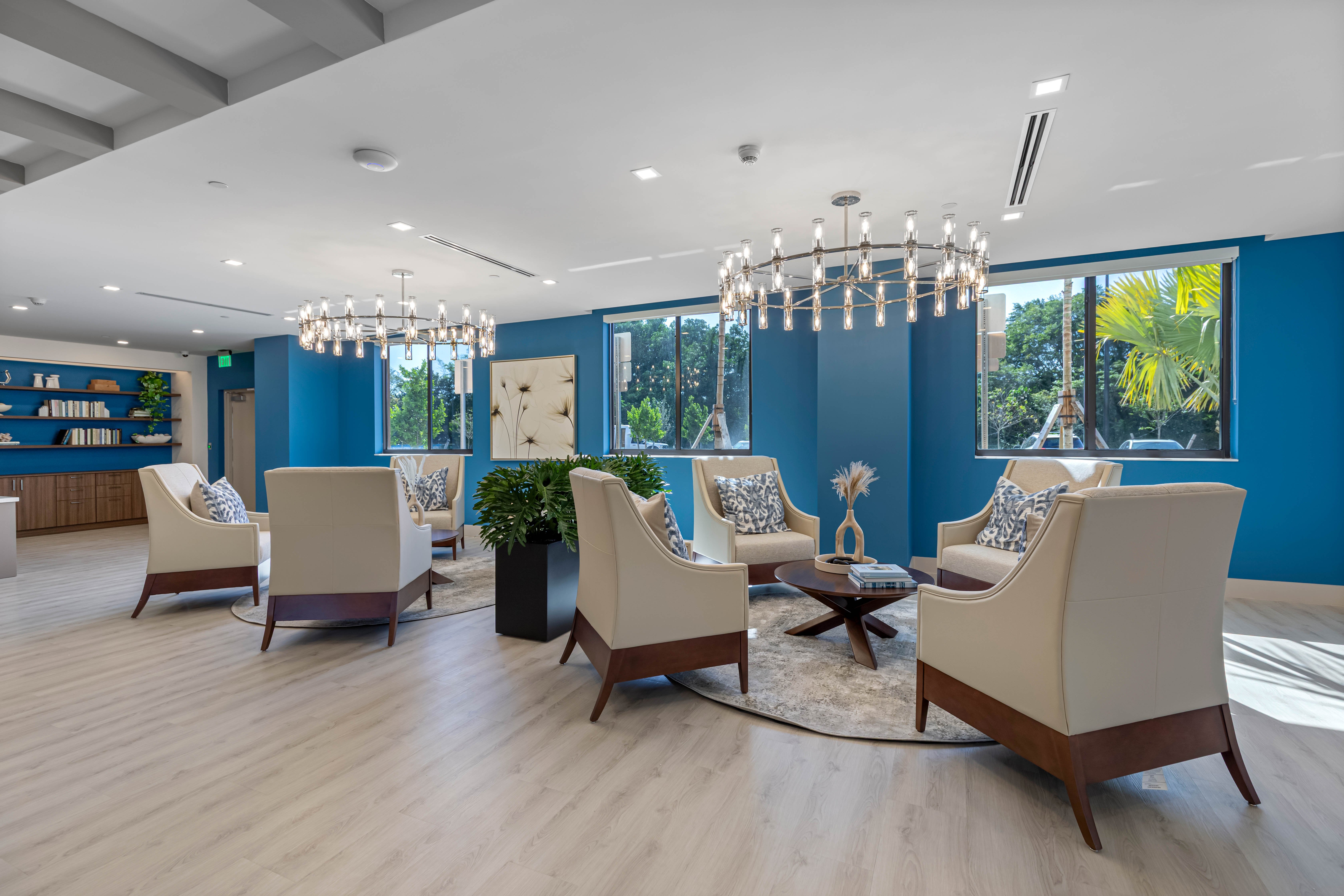 Douglas Garden-20.jpg Lobby, Interior design, Modern decor