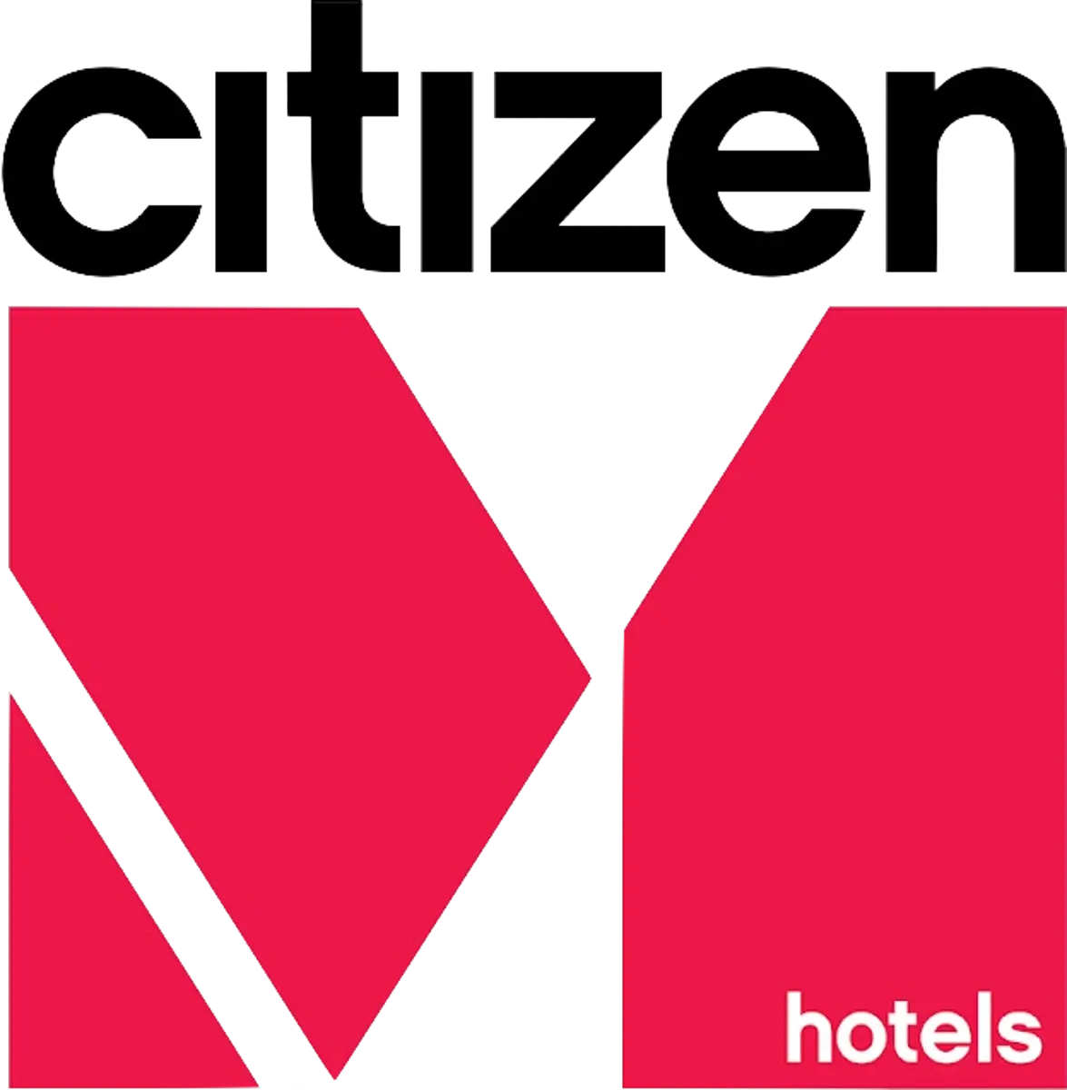 Citizen M Hotels Logo of Citizen M Hotels showcasing modern design with bold colors.