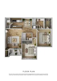 Two Bedroom Two bath - Traditional
