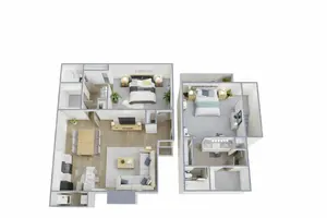 2 Bed 2 Bath