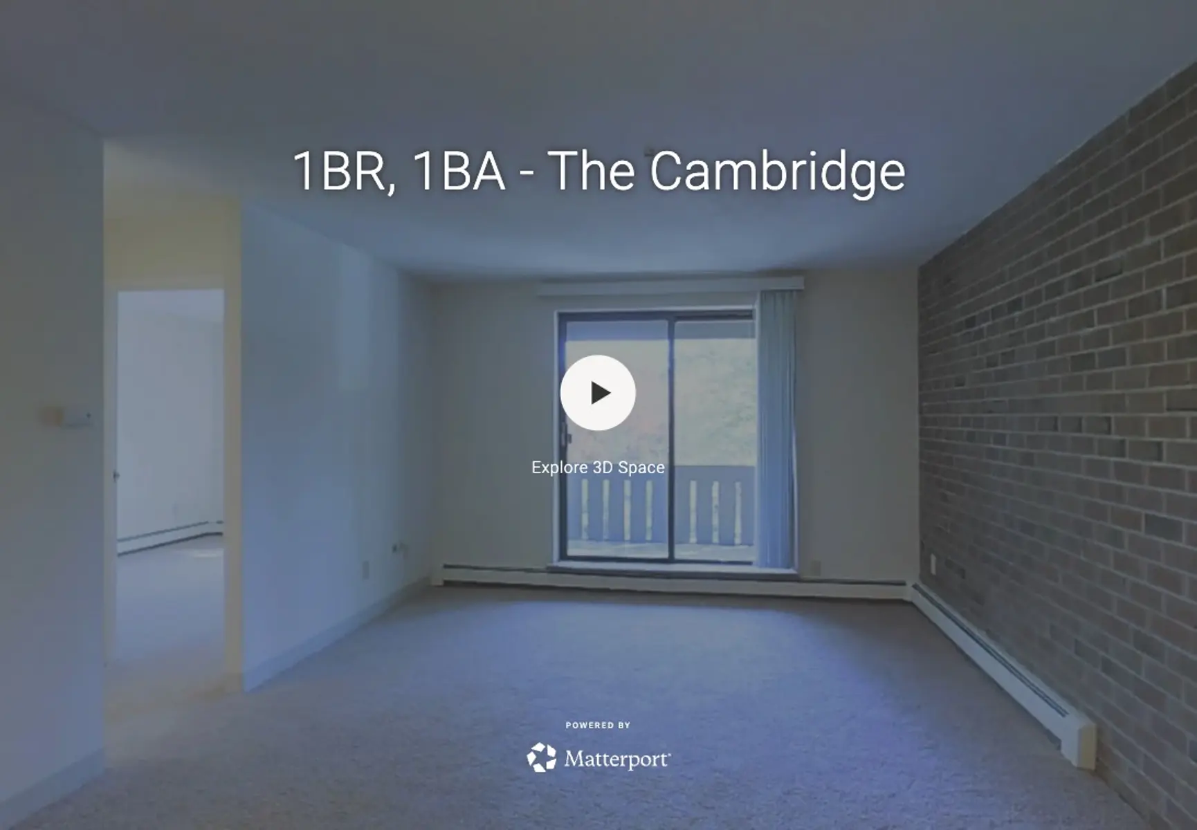 1BR, 1BA - The Cambridge Virtual Tour