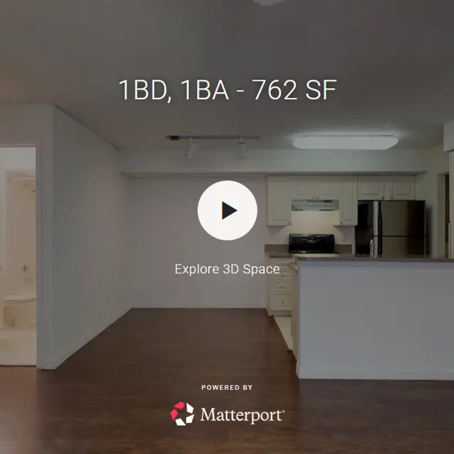 Virtual Tour - 1Bed - 1Bath - 762 Sq.ft