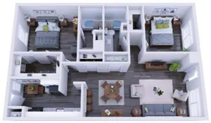 A1 | 1 Bed | 1 Bath