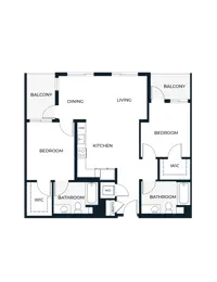 Two Bedroom C1