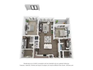 B1 (2 Bedroom)