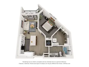 A4 (1 Bedroom)