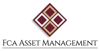 FCA Asset Management Logo Logo of FCA Asset Management featuring a geometric diamond shape with contrasting colors.