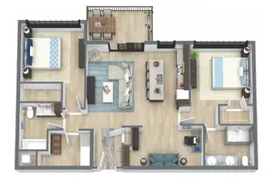 The Fuji - 2 BR, 2 BA