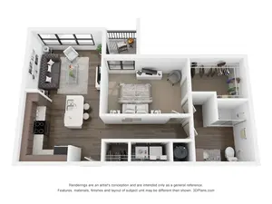 A4 LL (1 Bedroom)