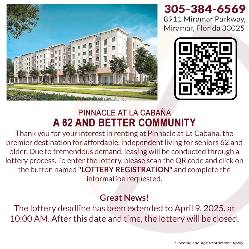Pinnacle at la caba a affordable 62 senior apartments in broward