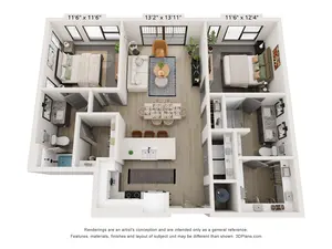 B2 (2 Bedroom)