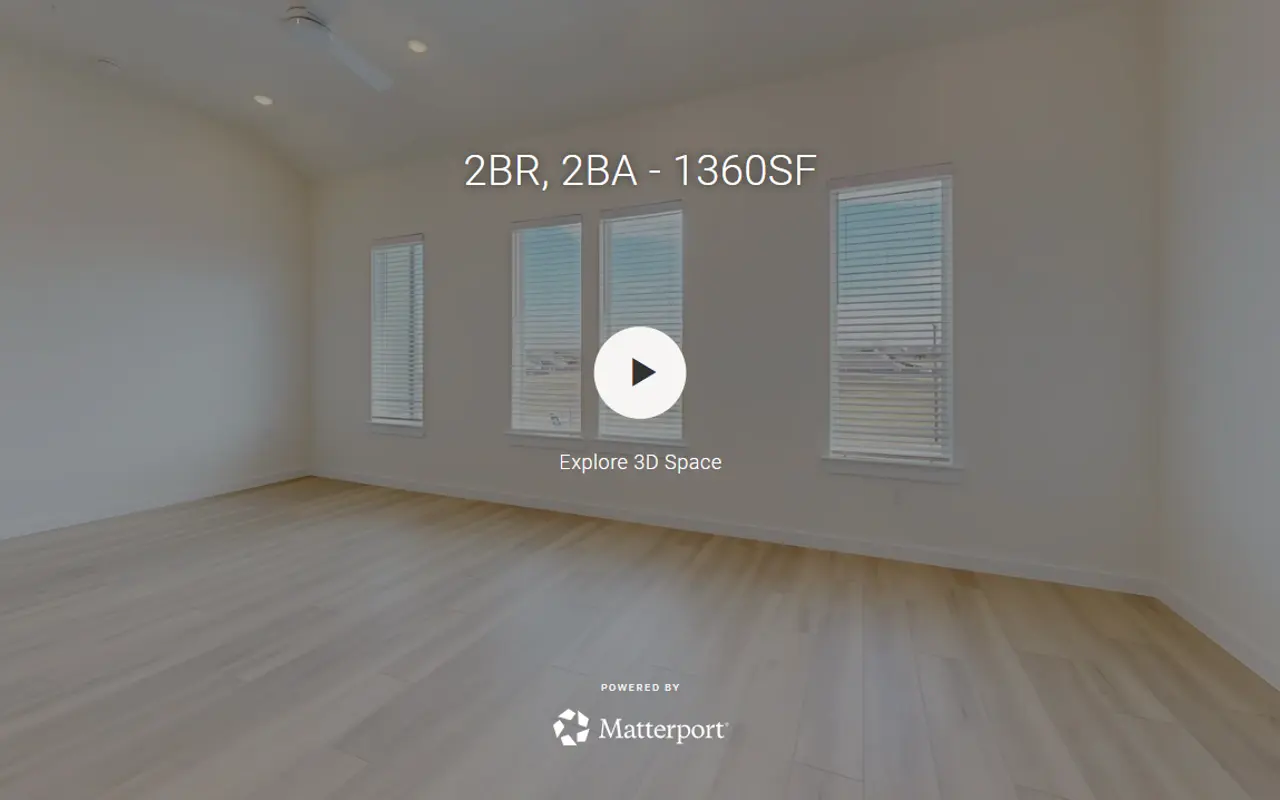 2BR, 2BA - 1360SF 2BR, 2BA - 1360SF