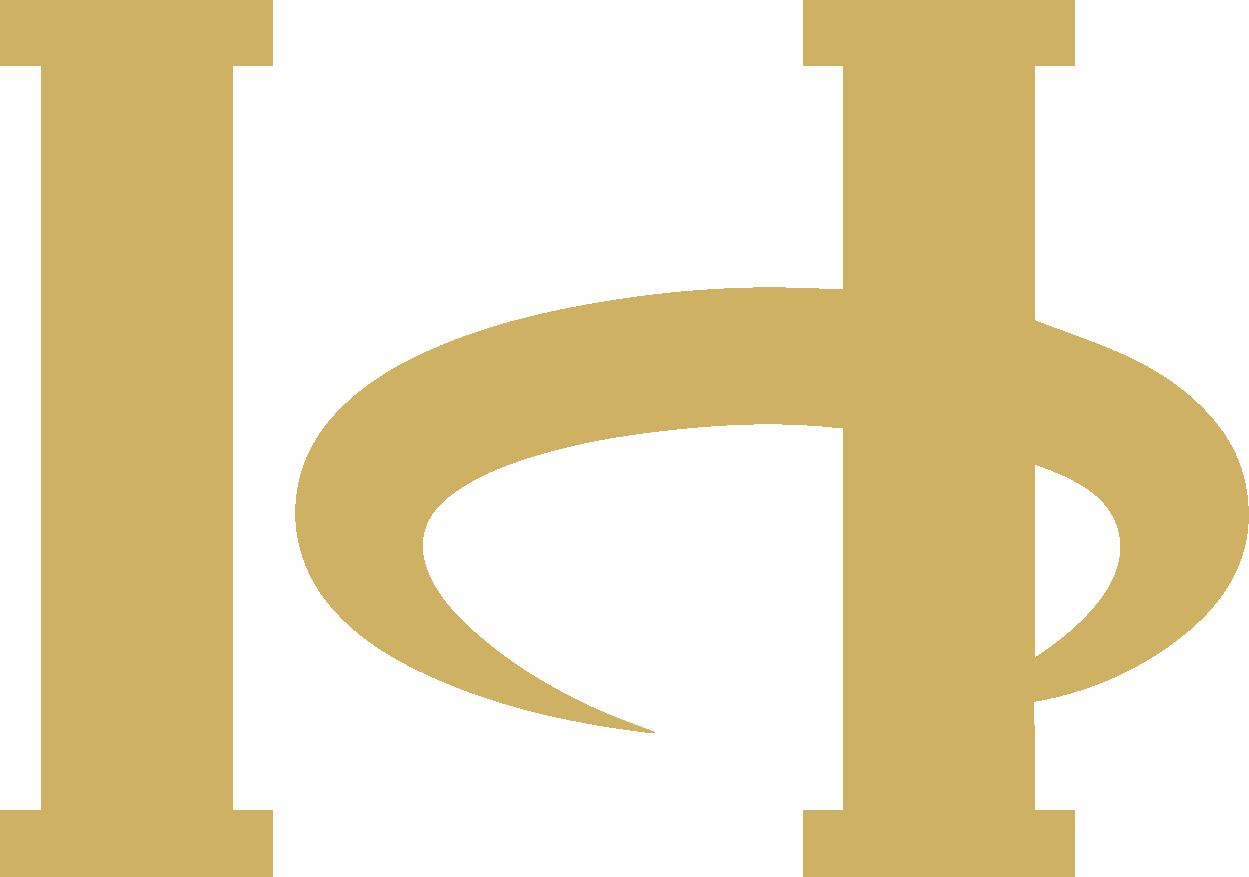 A stylized representation of the Greek letter Phi (Φ) in a bold yellow color on a green background.