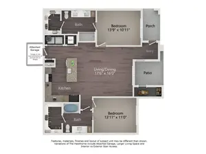 The Hawthorne Attached Garage