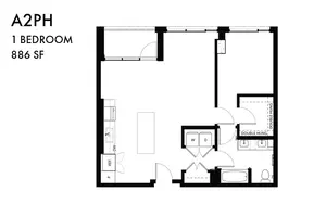 Penthouse 1 Bedroom A2ph