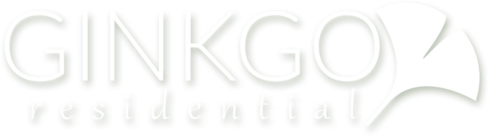 Ginkgo Residential Logo Logo for Ginkgo Residential featuring the name 'Ginkgo' in bold letters with a ginkgo leaf icon next to it.