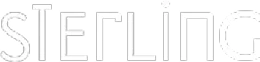 Sterling Logo Stylized text of the word 'STERLING' in uppercase letters