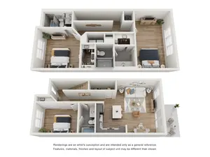 B2 | 2 Bed | 2 Bath