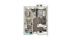 A1 - 1 Bed | 1 Bath -  Signature