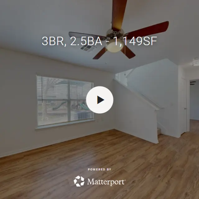 Virtual Tour - 3BR, 2.5BA - 1,149SF
