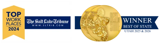 Top Work Places 2024 & Best of State Winner Award recognizing top workplaces for 2024 and winner of Best of State.