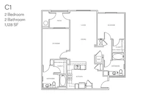 C1 Two Bedroom Renovated