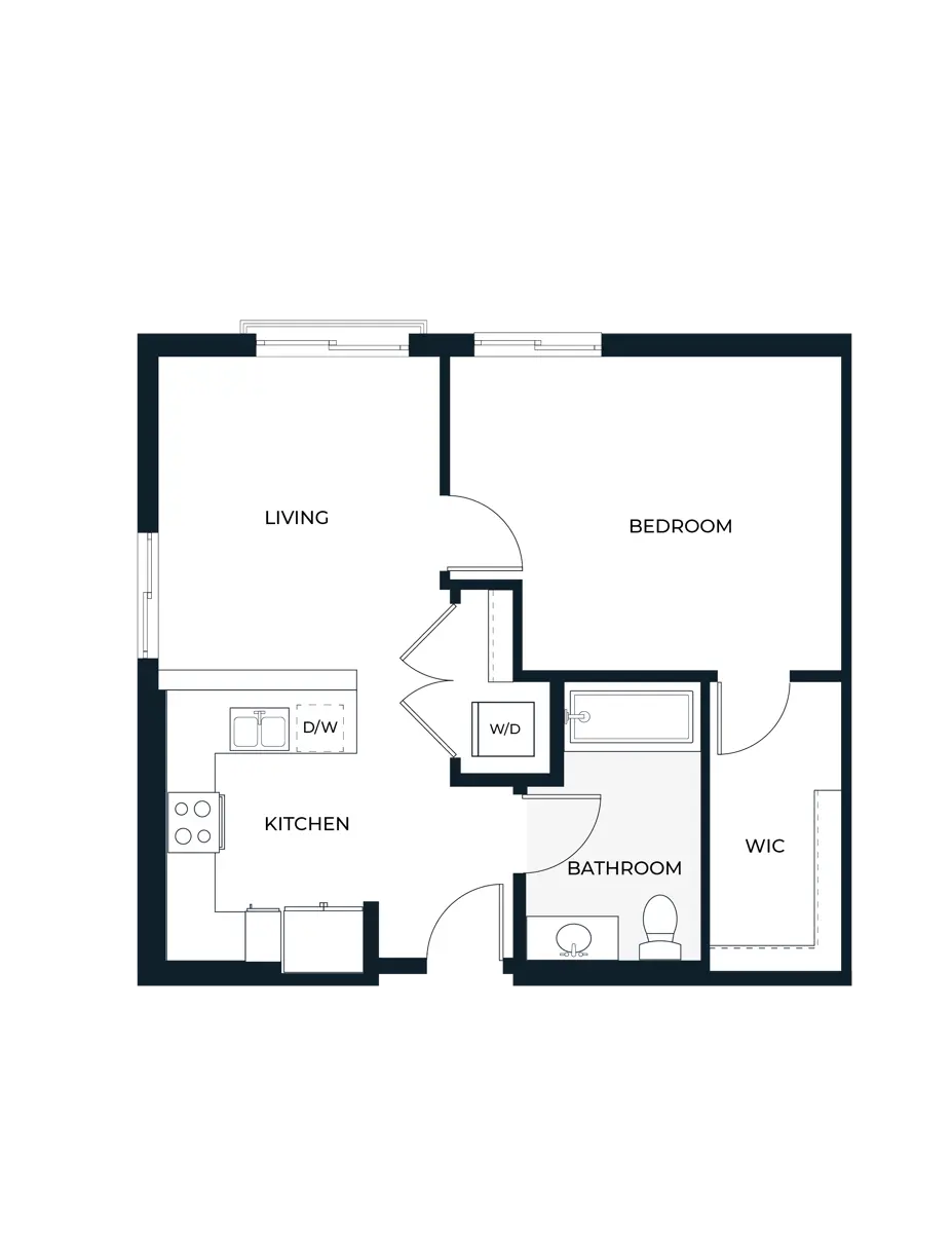 One Bedroom A10 688 SF.png