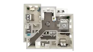B2 - 2 Bed | 2 Bath -  Signature