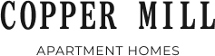 Copper Mill Apartment Homes Logo Logo of Copper Mill Apartment Homes, featuring bold lettering.