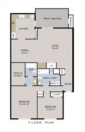 B2 - Two Bedroom Two Bath