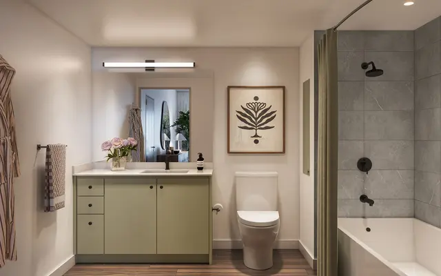 Dark Designer Finish Bath - The Daphne