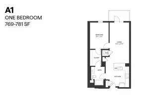 One Bedroom A1