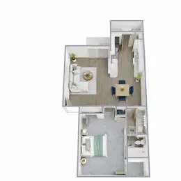 1 Bed 1 Bath