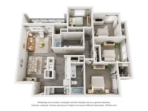 D1 | 4 Bed | 2 Bath