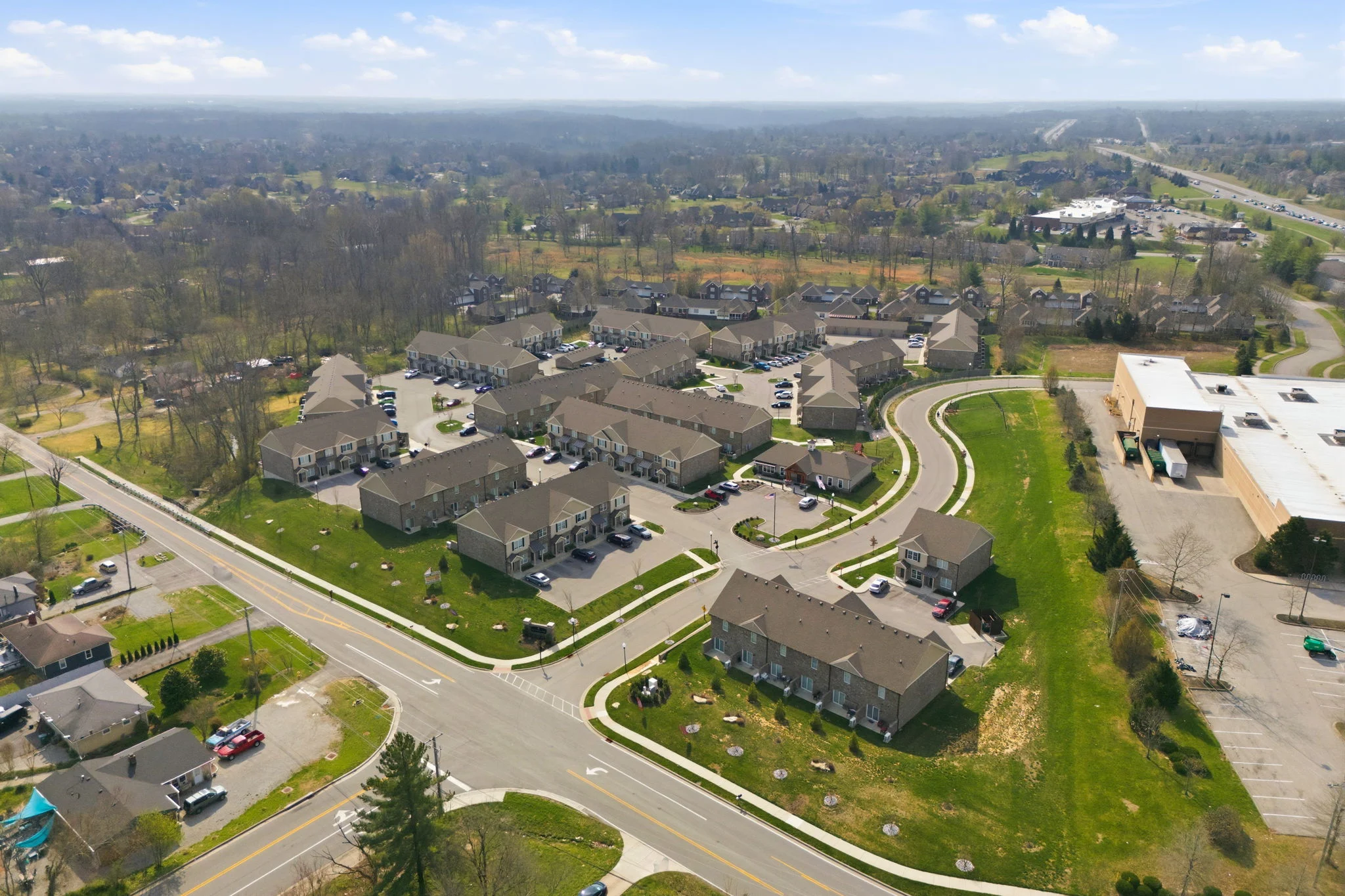 10000 Brentlinger Pk Dr-49.jpg Aerial view, Residential complex, Landscape