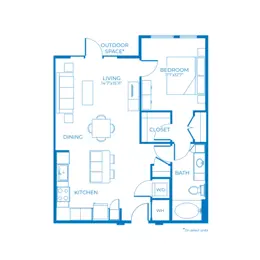 A5 | 1 Bed | 1 Bath