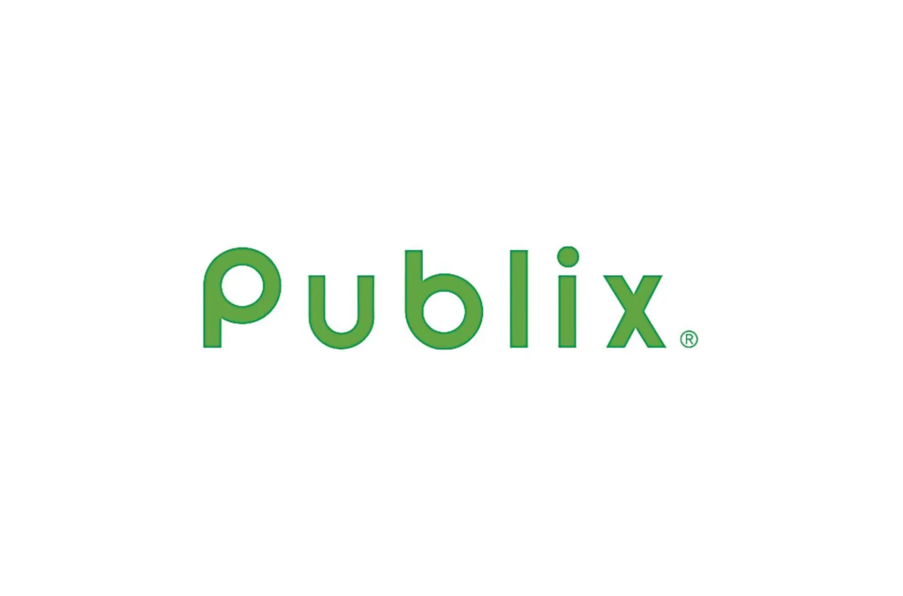 Publix logo in green font on a white background.