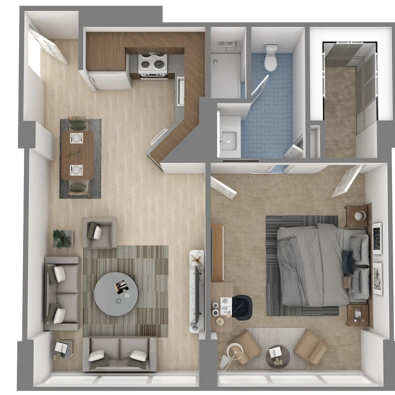 48- The Whitney 1 Bedroom 1 Bathroom City View 640 Sqft.png