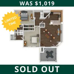 2BR/2BA - B2 Premium