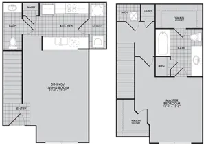 A3 | 1 Bed | 1 Bath